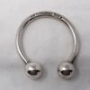 Picture of (2001) Tiffany & Co. Sterling Silver Horseshoe Key Ring 24g .925  