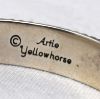 Picture of Vintage Artie Yellowhorse Sterling Silver Cuff and 2x Earrings 48g .925 