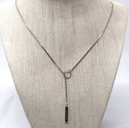 Picture of Gucci "Link to Love" 18k Lariat Logo Necklace  21" 5.3g  