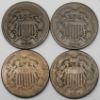 Picture of 15x 1864-1867 Two Cent 2c Bronze 