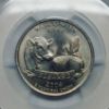 Picture of 2004-D Wisconsin Quarter 25c FS-5902 Extra Low Leaf MS65 PCGS 