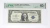 Picture of RARE $1 1935E SOLID 4's Serial Silver Certificate Fr#1614 Gem Unc 65 EPQ 