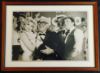 Picture of Unique and Original Vintage Harry Caray Framed 15"x22" B/W Photo