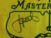 Picture of 2015 Jordan Spieth Signed Masters Pin Flag Holo COA 