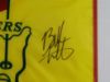 Picture of 2012 Bubba Watson Signed Masters Pin Flag Holo COA 