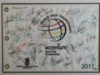 Picture of 2004 Signed Accenture Match Play Championship Flag- Woods, Fowler, Stricker, etc  