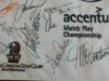 Picture of 2004 Signed Accenture Match Play Championship Flag- Woods, Fowler, Stricker, etc  