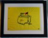 Picture of 2007 Jack Nicklaus Signed Masters Pin Flag Holo COA  