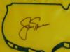 Picture of 2007 Jack Nicklaus Signed Masters Pin Flag Holo COA  