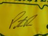 Picture of 2018 Patrick Reed Signed Masters Pin Flag JSA COA 