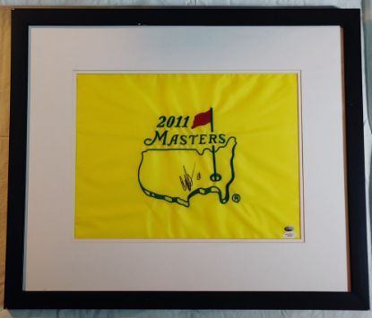 Picture of 2011 Craig Stadler Signed Masters Pin Flag Holo COA