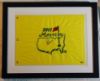 Picture of 2011 Charles Schwartzel Signed Masters Pin Flag JSA COA 