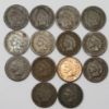 Picture of 7x 1885, 3x 1886 T1, 4x 1886 T2 Indian Head Cents IHC 1c 