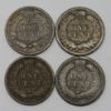 Picture of 7x 1885, 3x 1886 T1, 4x 1886 T2 Indian Head Cents IHC 1c 