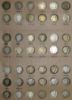 Picture of Near Complete 1892-1916 Barber Dime 10c Set w/ 74 Coins  