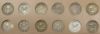 Picture of Near Complete 1892-1916 Barber Dime 10c Set w/ 74 Coins  