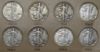 Picture of 1916-1947 Walking Liberty Half Dollar 50c Set w/ 62/65 Coins  