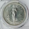 Picture of 1905-S Philippines Peso Allen-16.06 Curved Serif AU Details-Cleaned  