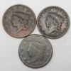 Picture of 9x 1817-1838 Coronet Large Cents 1c 