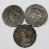 Picture of 9x 1817-1838 Coronet Large Cents 1c 