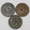 Picture of 6x 1816-1851 Heavily Circulated Large Cents L1c 