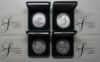 Picture of 4x 1oz U.S. Presidential Silver Medals - Madison, Polk, Adams, Van Buren  