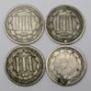 Picture of 12x 1865-1881 3 Cent Nickels 3CN 