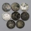 Picture of 8x 1842-1869 Seated Liberty Half Dimes H10c 