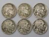 Picture of 6x 1914-1926 Better Date Buffalo Nickels 5c  