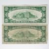 Picture of 10x Series 1934, C, D $10 Silver Certificates 