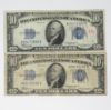 Picture of 10x Series 1934, C, D $10 Silver Certificates 