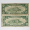 Picture of 10x Series 1934, C, D $10 Silver Certificates 