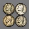 Picture of 1942-1945 11-Coin BU Jefferson War Nickel Set 