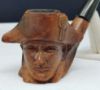 Picture of Briar Hand Carved Wooden Tobacco Pipe Made in France 