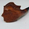 Picture of Briar Hand Carved Wooden Tobacco Pipe Made in France 