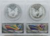 Picture of 1986-2000 American Silver Eagle MS69 ANACS Eagle Label Set of 15 Coins 