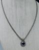 Picture of David Yurman Sterling Silver w/ 14k & Amethyst 16" Petite Albion Pendant Necklace 18.8g