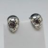 Picture of John Hardy Sterling Silver Kali Dot Buddha Belly Pebble Huggie Earrings 17mm  