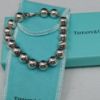 Picture of Tiffany & Co. Sterling Silver "Tiffany Hardware" Collection Ball Bracelet 7.5" 