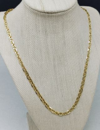 Picture of Italian 14k 21" Anchor/Mariner Chain Necklace 4mm wide 18.2g 