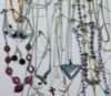 Picture of 39.97oz/67x Assorted Sterling Silver Necklaces & Chains + 2 Pendants 1243g  