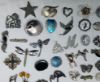 Picture of 25.6oz/78x  Assorted Sterling Silver Pins and Brooches 796.5g .925  