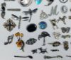 Picture of 25.6oz/78x  Assorted Sterling Silver Pins and Brooches 796.5g .925  