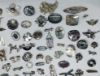 Picture of 25.6oz/78x  Assorted Sterling Silver Pins and Brooches 796.5g .925  