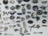 Picture of 25.6oz/78x  Assorted Sterling Silver Pins and Brooches 796.5g .925  