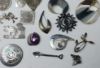 Picture of 9.5oz/23x Assorted Taxco/Mexico Sterling Silver Pins and Brooches 296.6g .925 