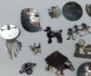 Picture of 9.5oz/23x Assorted Taxco/Mexico Sterling Silver Pins and Brooches 296.6g .925 