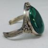 Picture of Randall Endito Navaho Sterling Silver & Malachite Cuff 7.5" 58.9g .925  