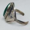 Picture of Randall Endito Navaho Sterling Silver & Malachite Cuff 7.5" 58.9g .925  