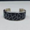 Picture of Milton Lasiloo Zuni Sterling Silver Cuff Bracelet 7" 37.8g .925  